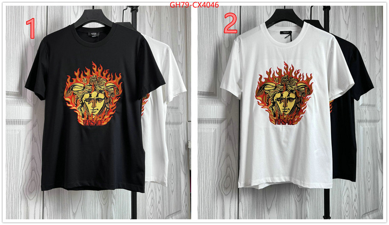 Clothing-Versace shop cheap high quality 1:1 replica ID: CX4046 $: 79USD