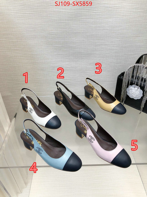 Women Shoes-Chanel wholesale china ID: SX5859 $: 109USD