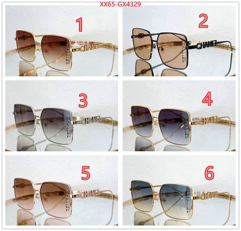 Glasses-Chanel is it ok to buy ID: GX4329 $: 65USD