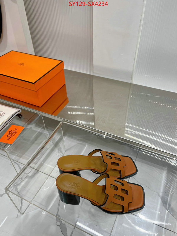 Women Shoes-Hermes top fake designer ID: SX4234 $: 129USD