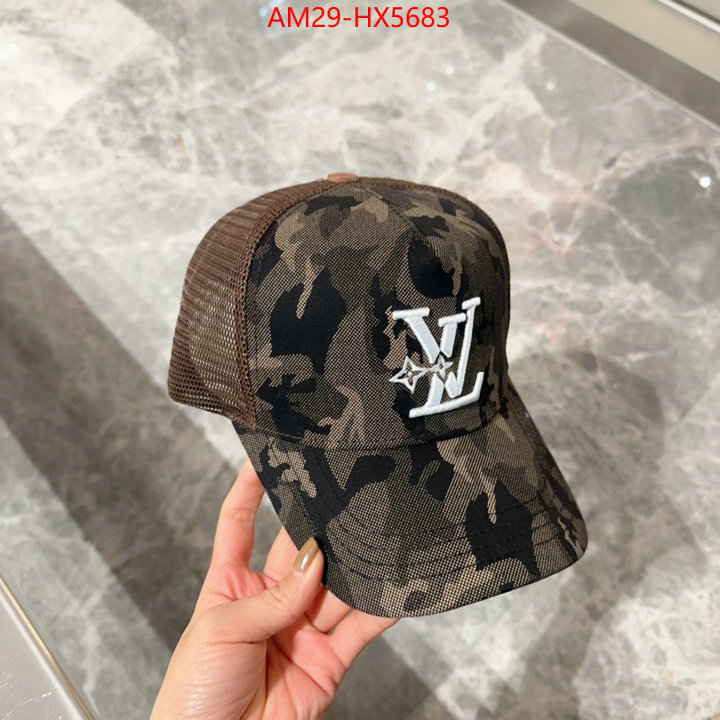 Cap(Hat)-LV outlet sale store ID: HX5683 $: 29USD