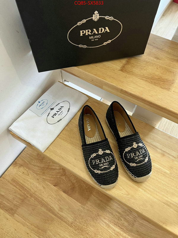 Women Shoes-Prada the top ultimate knockoff ID: SX5833 $: 85USD