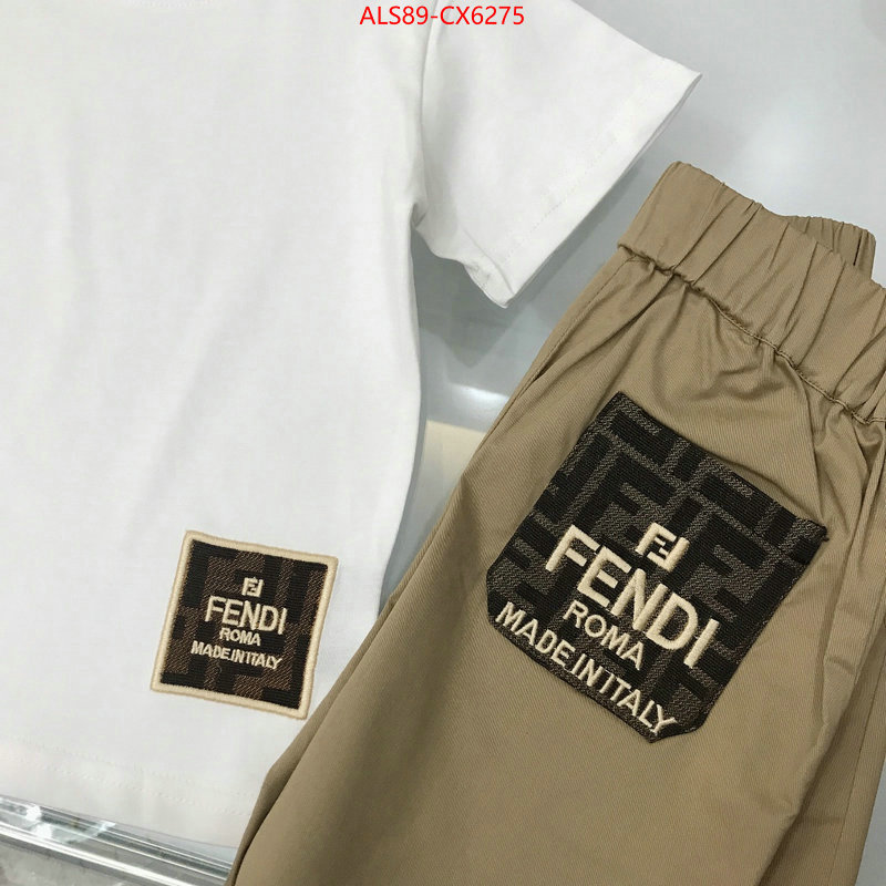 Kids clothing-Fendi fashion replica ID: CX6275 $: 89USD