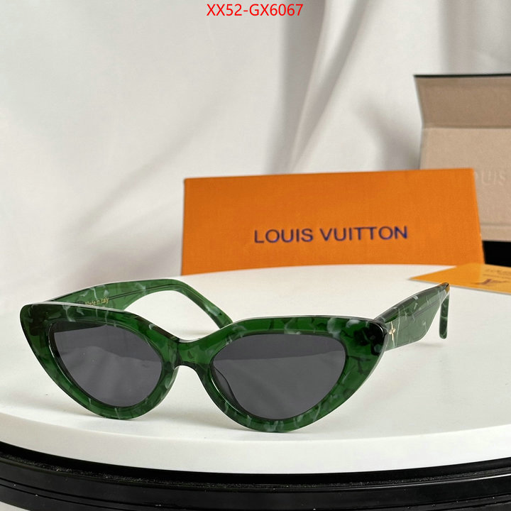 Glasses-LV best replica quality ID: GX6067 $: 52USD