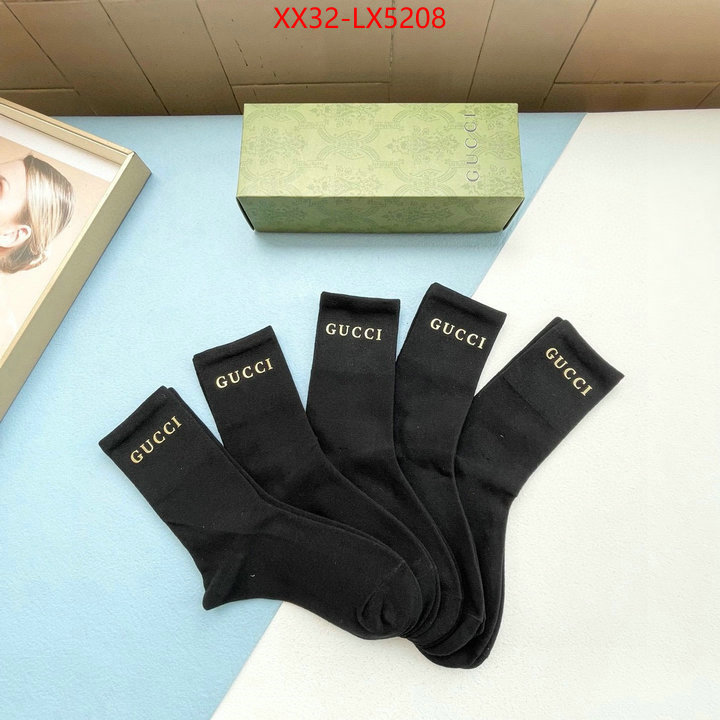 Sock-Gucci copy ID: LX5208 $: 32USD