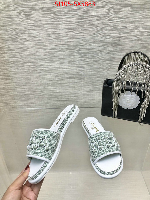 Women Shoes-Chanel buy 2024 replica ID: SX5883 $: 105USD