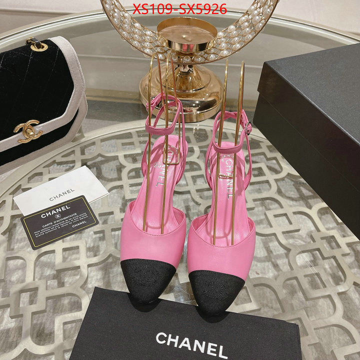 Women Shoes-Chanel luxury shop ID: SX5926 $: 109USD