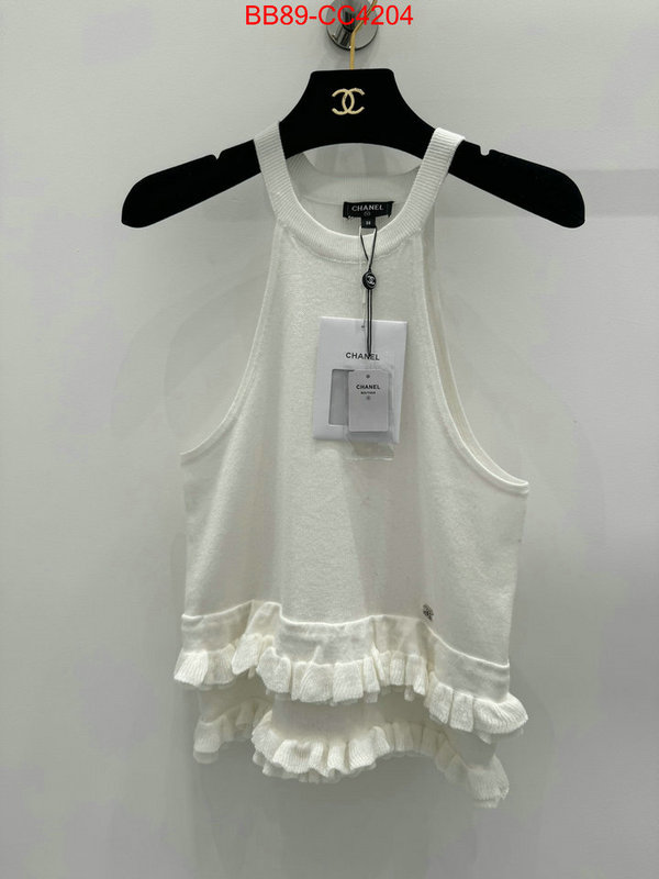 Clothing-Chanel online from china designer ID: CC4204 $: 89USD