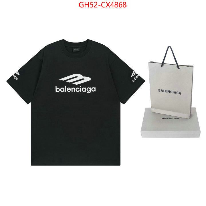 Clothing-Balenciaga replcia cheap ID: CX4868 $: 52USD