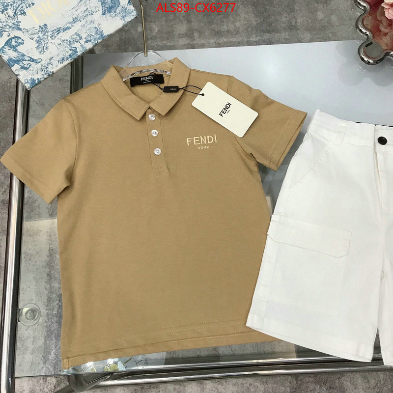 Kids clothing-Fendi wholesale china ID: CX6277 $: 89USD