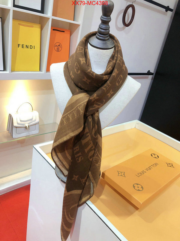 Scarf-LV luxury fashion replica designers ID: MC4398 $: 79USD