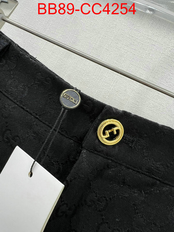 Clothing-Gucci designer replica ID: CC4254 $: 89USD