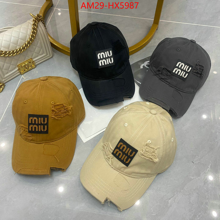 Cap(Hat)-Miu Miu where to find the best replicas ID: HX5987 $: 29USD