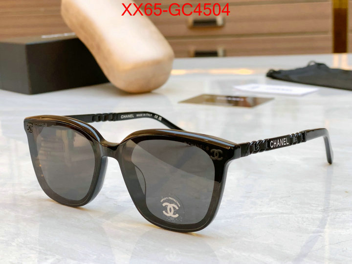 Glasses-Chanel luxury cheap replica ID: GC4504 $: 65USD