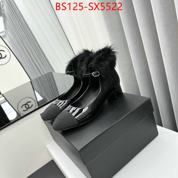 Women Shoes-Chanel 1:1 replica ID: SX5522 $: 125USD