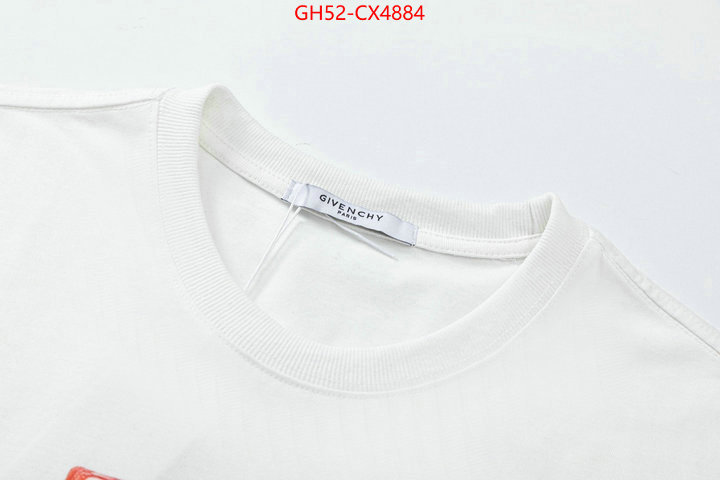 Clothing-Givenchy top quality fake ID: CX4884 $: 52USD