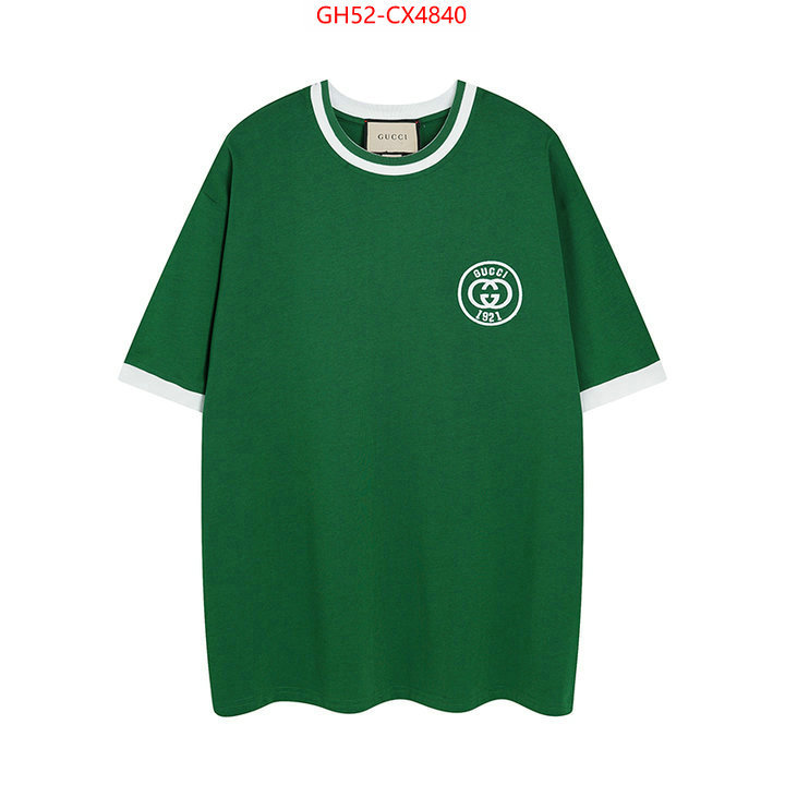 Clothing-Gucci 7 star replica ID: CX4840 $: 52USD