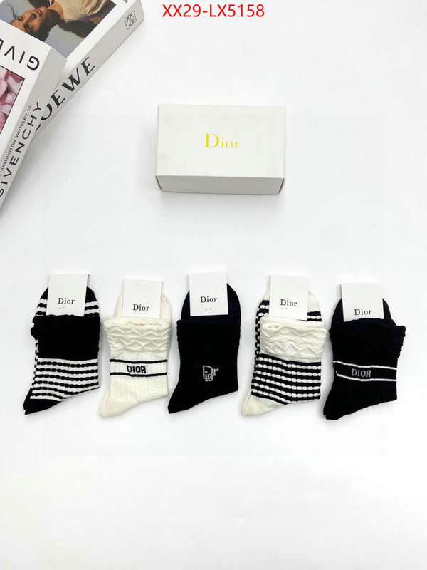 Sock-Dior buying replica ID: LX5158 $: 29USD