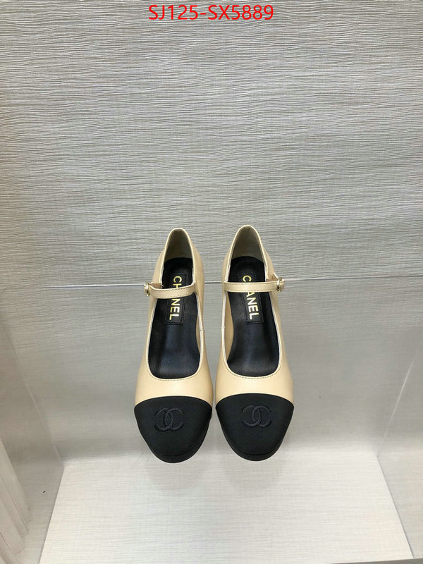 Women Shoes-Chanel top quality ID: SX5889 $: 125USD