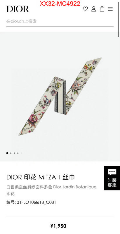 Scarf-Dior the best affordable ID: MC4922 $: 32USD