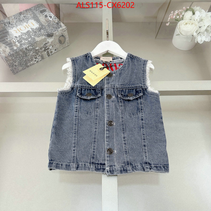 Kids clothing-Gucci luxury fashion replica designers ID: CX6202 $: 115USD