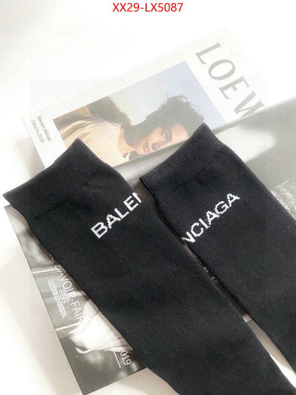 Sock-Balenciaga store ID: LX5087 $: 29USD