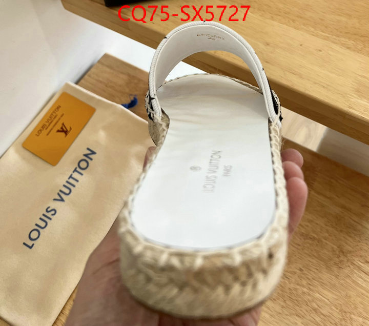 Women Shoes-LV luxury shop ID: SX5727 $: 75USD