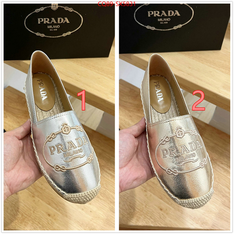 Women Shoes-Prada new 2024 ID: SX5831 $: 89USD