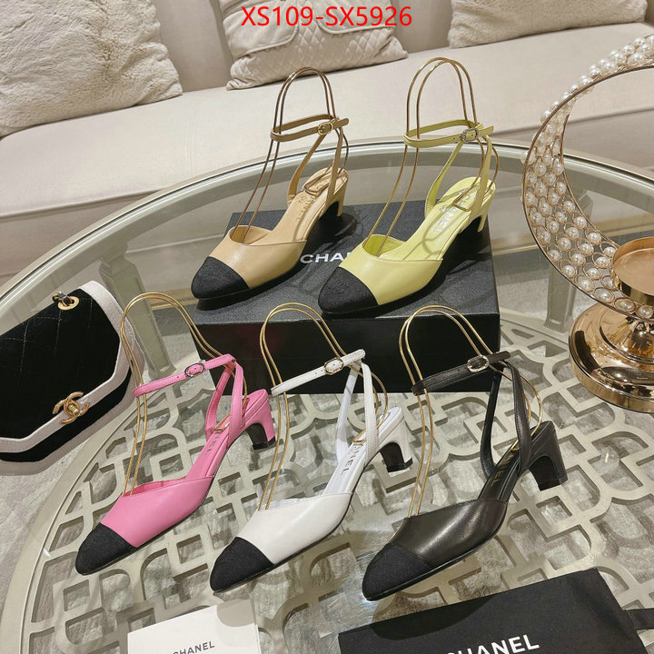 Women Shoes-Chanel luxury shop ID: SX5926 $: 109USD