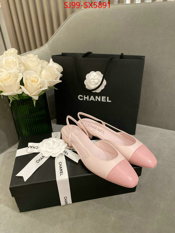 Women Shoes-Chanel high quality ID: SX5891 $: 99USD