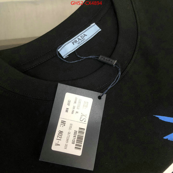 Clothing-Prada shop ID: CX4894 $: 52USD