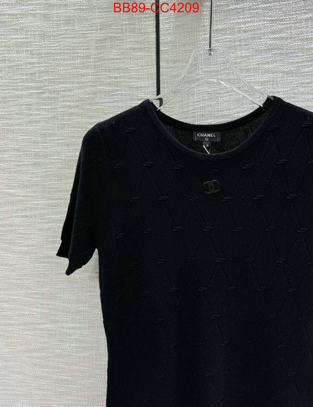 Clothing-Chanel wholesale ID: CC4209 $: 89USD