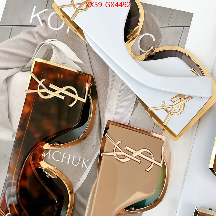 Glasses-YSL 7 star replica ID: GX4492 $: 59USD