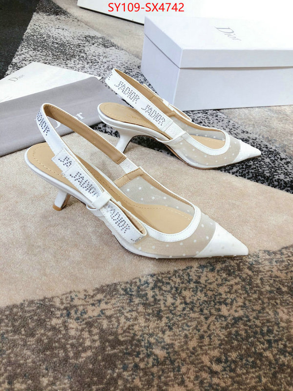 Women Shoes-Dior shop cheap high quality 1:1 replica ID: SX4742 $: 109USD