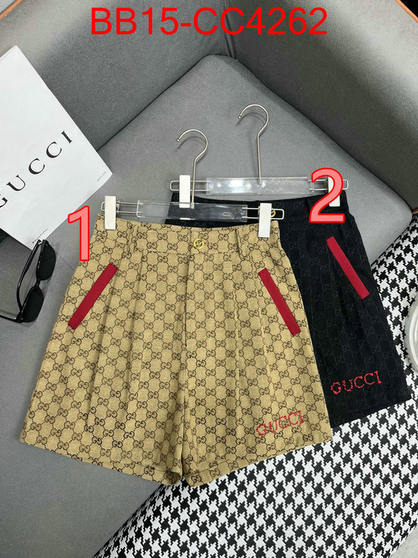 Clothing-Gucci copy aaaaa ID: CC4262 $: 15USD