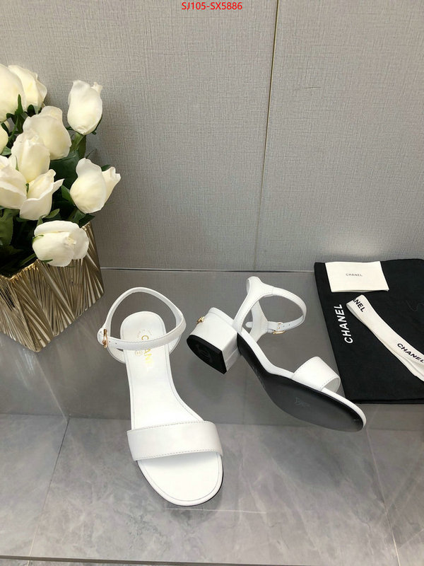 Women Shoes-Chanel good quality replica ID: SX5886 $: 105USD