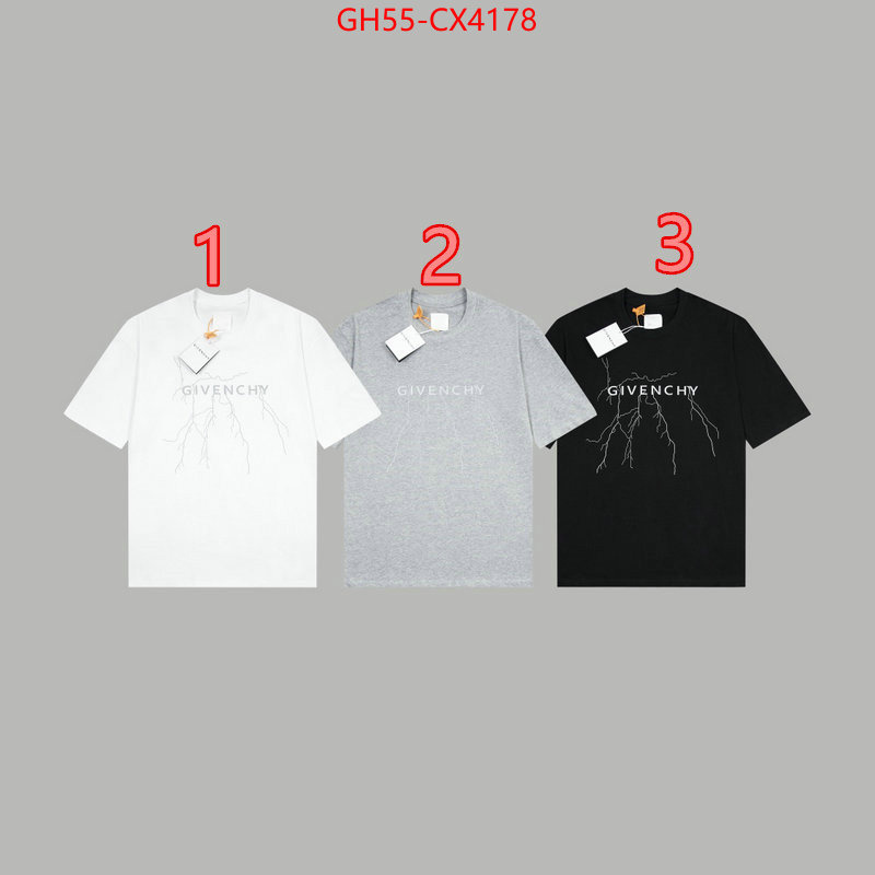 Clothing-Givenchy can i buy replica ID: CX4178 $: 55USD