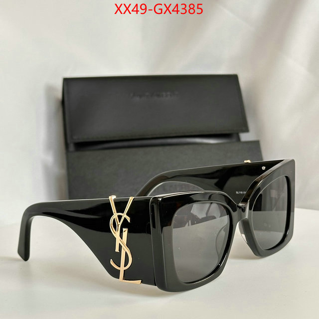 Glasses-YSL the highest quality fake ID: GX4385 $: 49USD