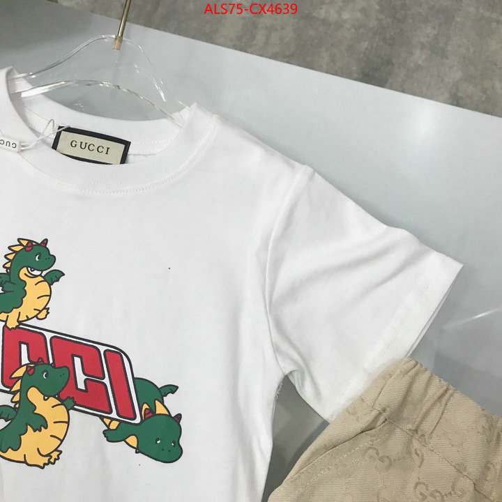 Kids clothing-Gucci luxury cheap replica ID: CX4639 $: 75USD