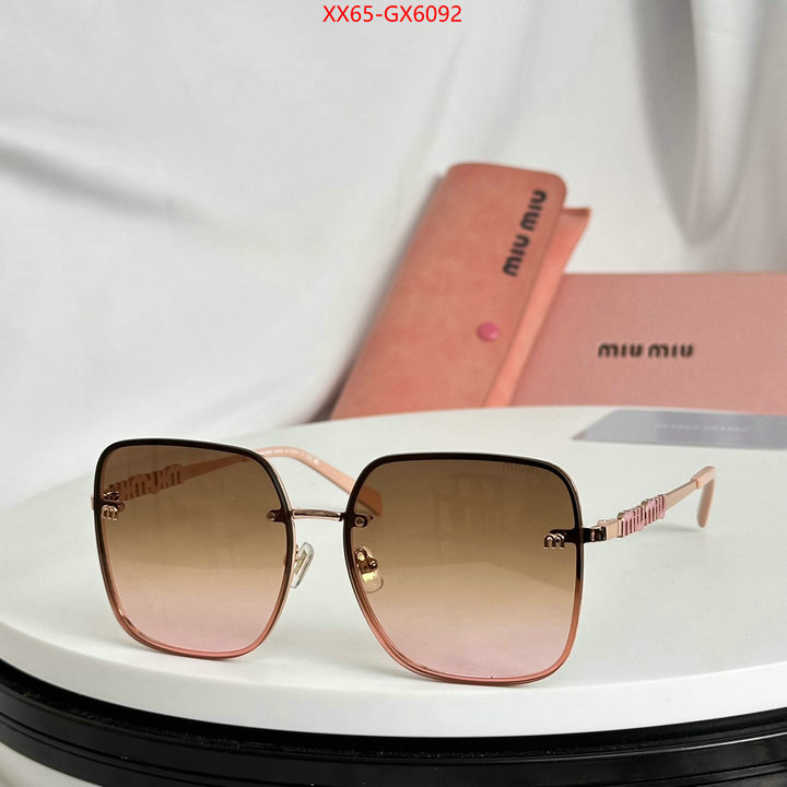 Glasses-Miu Miu can i buy replica ID: GX6092 $: 65USD