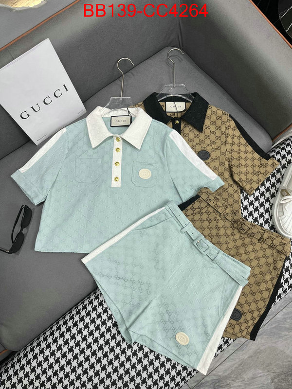 Clothing-Gucci designer 7 star replica ID: CC4264 $: 139USD