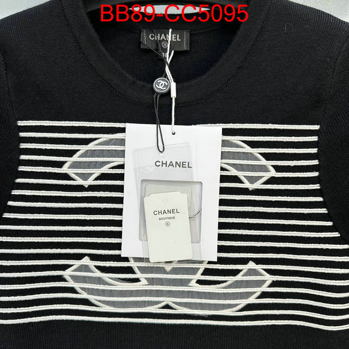 Clothing-Chanel best quality designer ID: CC5095 $: 89USD