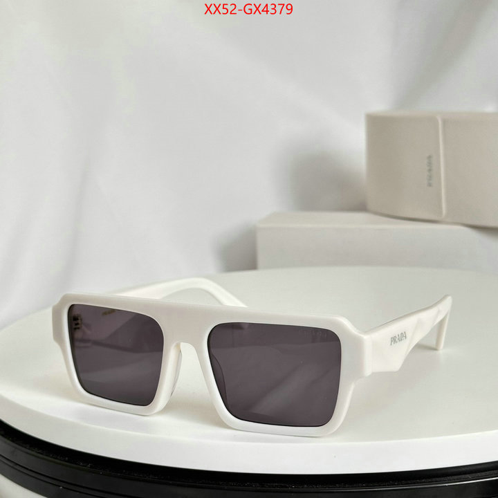 Glasses-Prada replcia cheap ID: GX4379 $: 52USD