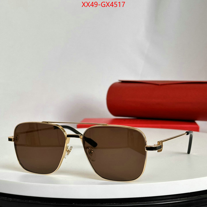 Glasses-Cartier buy luxury 2024 ID: GX4517 $: 49USD