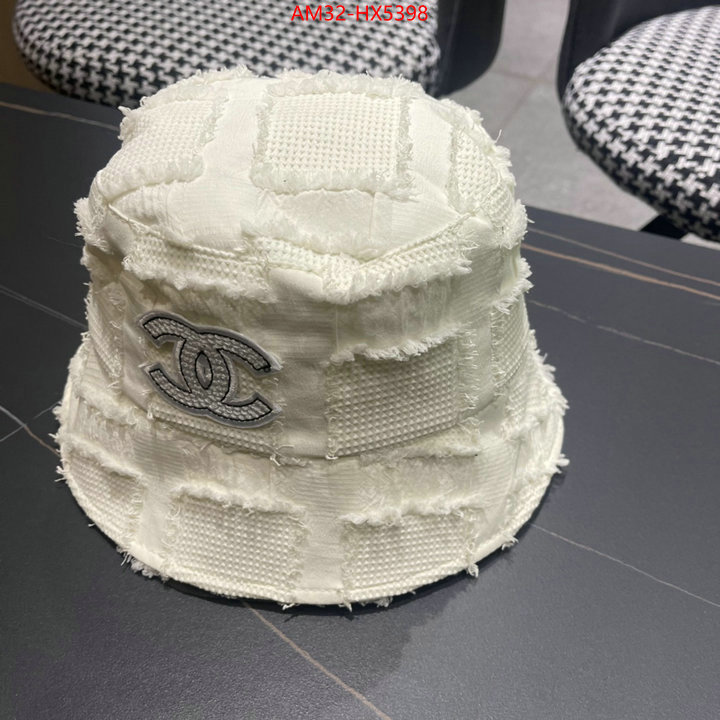 Cap (Hat)-Chanel exclusive cheap ID: HX5398 $: 32USD