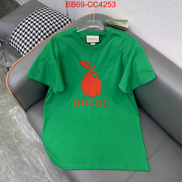 Clothing-Gucci replica aaaaa+ designer ID: CC4253 $: 69USD