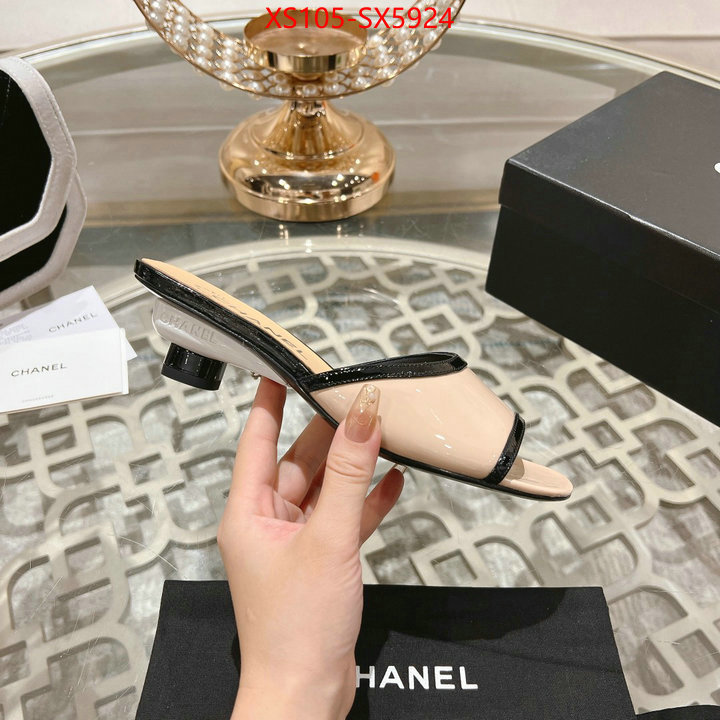 Women Shoes-Chanel best knockoff ID: SX5924 $: 105USD