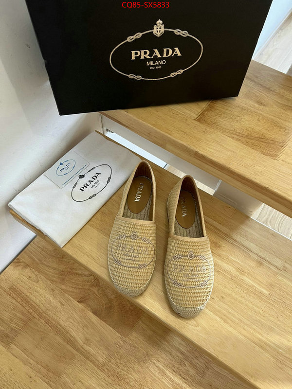 Women Shoes-Prada the top ultimate knockoff ID: SX5833 $: 85USD