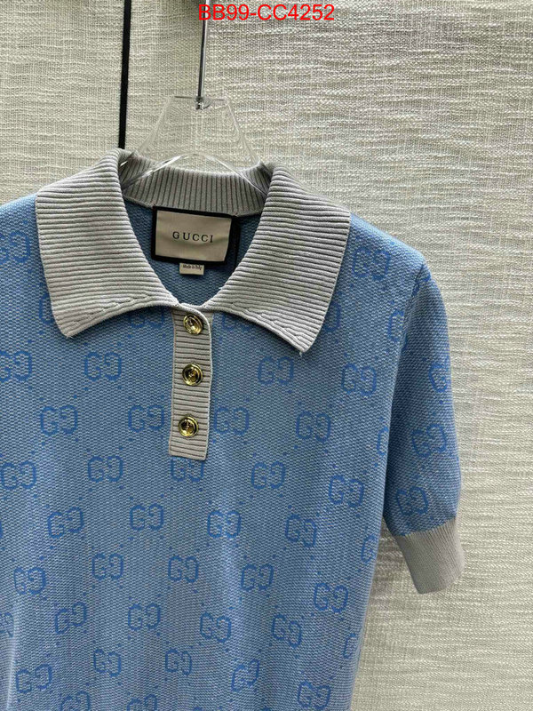 Clothing-Gucci cheap replica ID: CC4252 $: 99USD