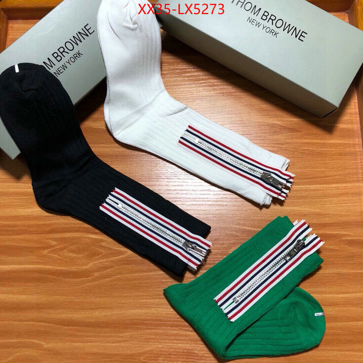 Sock-Thom Browne buy luxury 2024 ID: LX5273 $: 35USD